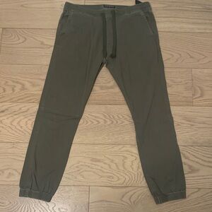 Express Men's Green Jogger Pants